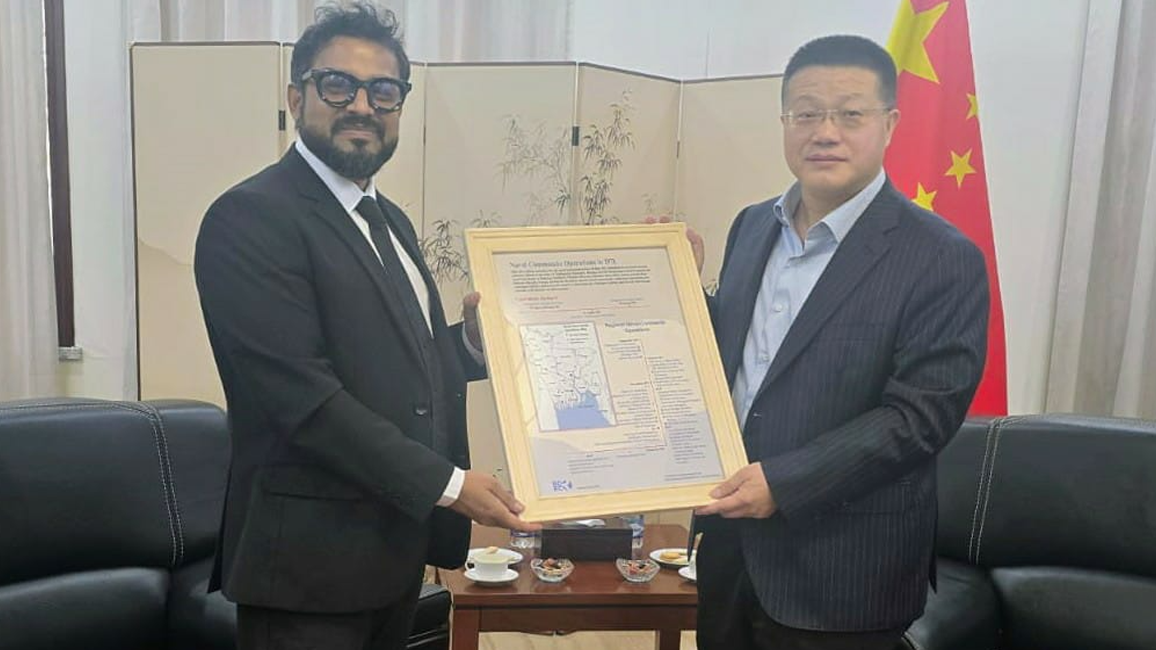 ডিএনসিসি প্রশাসকের সঙ্গে চীনা রাষ্ট্রদূতের সাক্ষাৎ