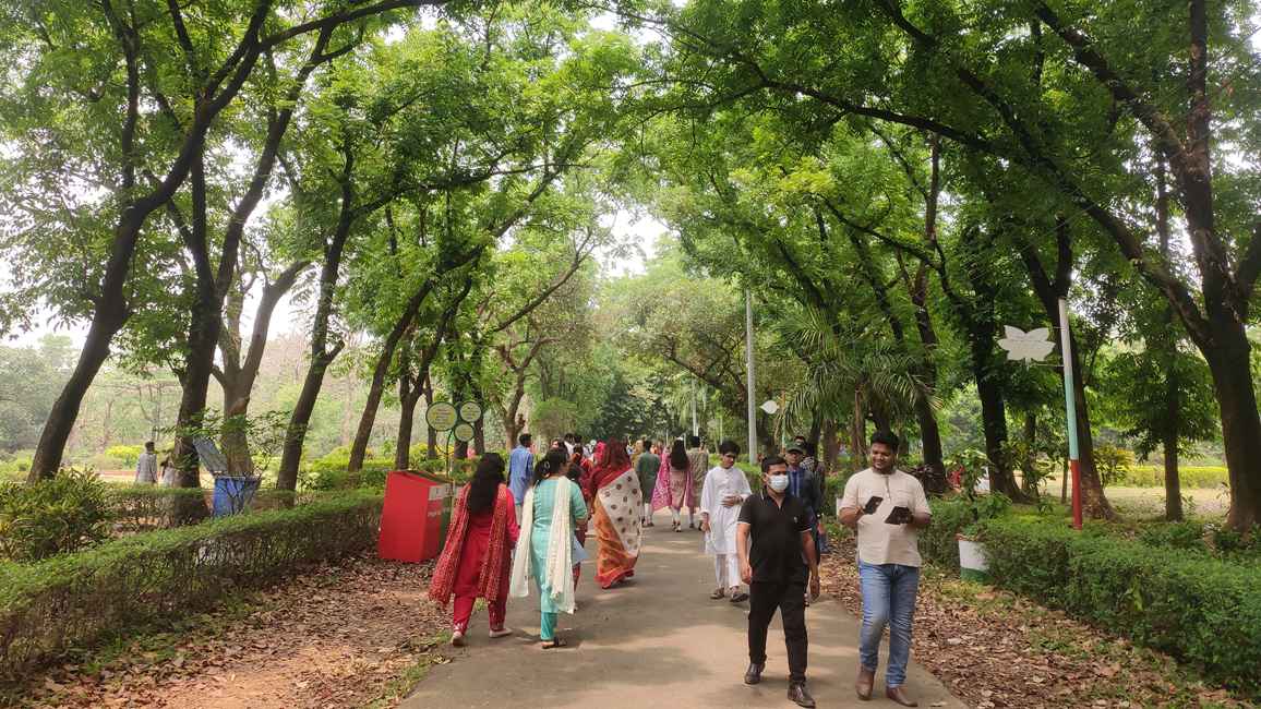 সবুজের রাজ্য ভ্রমণ পিপাসুদের আনাগোনায় পরিপূর্ণ