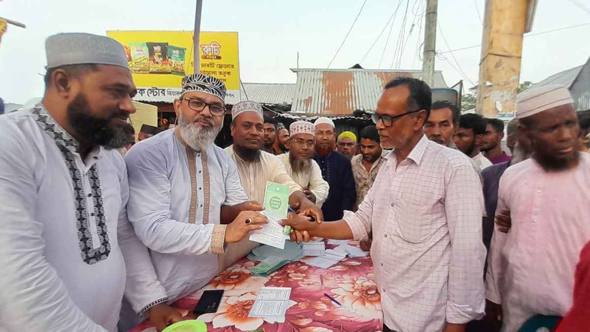 বাংলাদেশে জামায়াতে ইসলামীতে যোগ দিলেন হিন্দু ধর্মাবলম্বী চার ব্যক্তি