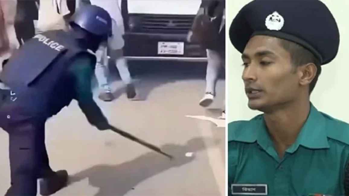 রাষ্ট্রপতি পদকে ভূষিত হলেন পুলিশ সদস্য রিয়াদ