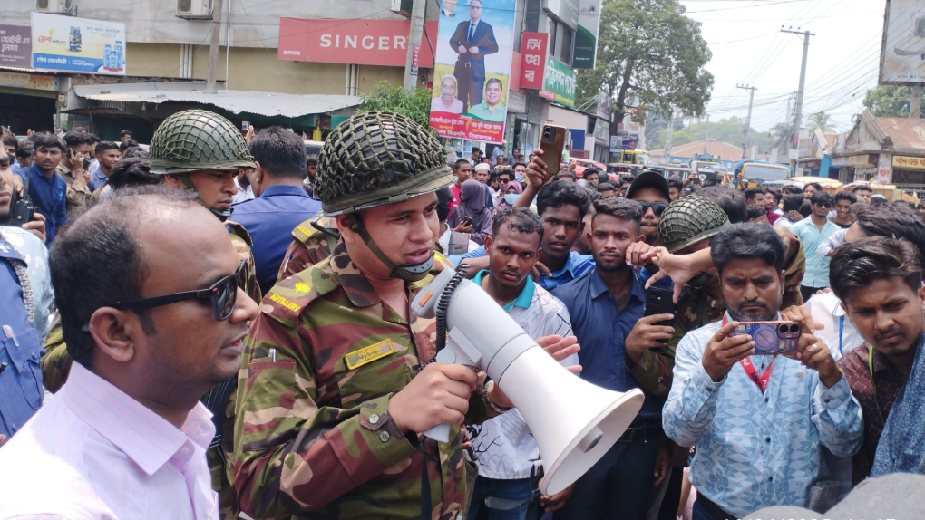 সেনাবাহিনীর হস্তক্ষেপে অবরোধ কর্মসূচি প্রত্যাহার
