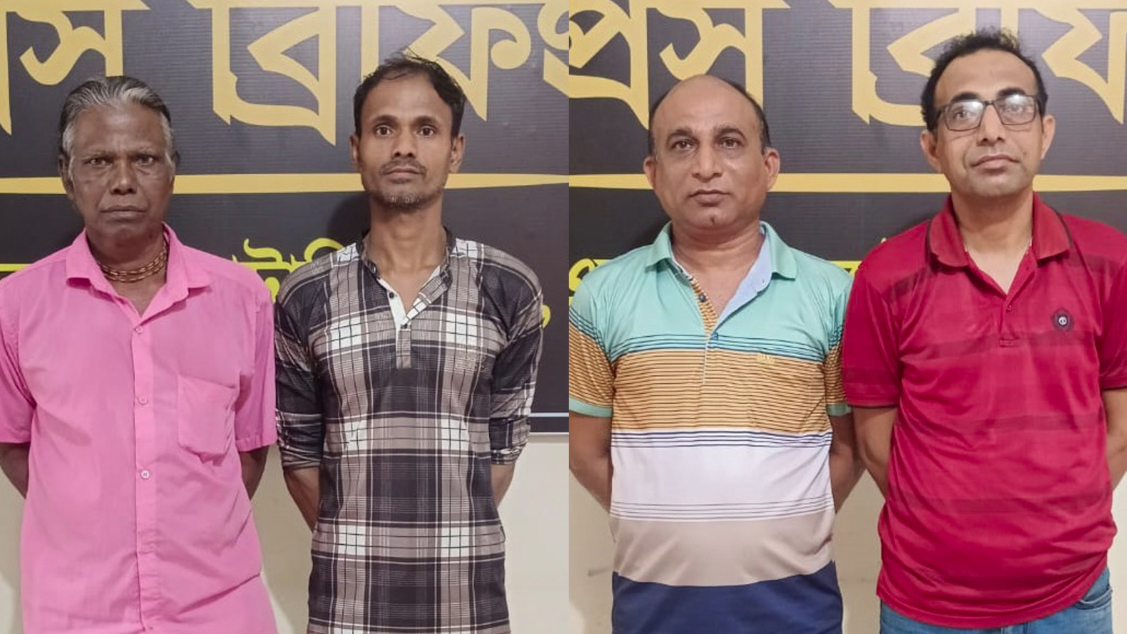 আখড়ার সম্পত্তির বিরোধ নিয়ে হত্যাকাণ্ড, গ্রেফতার ৪