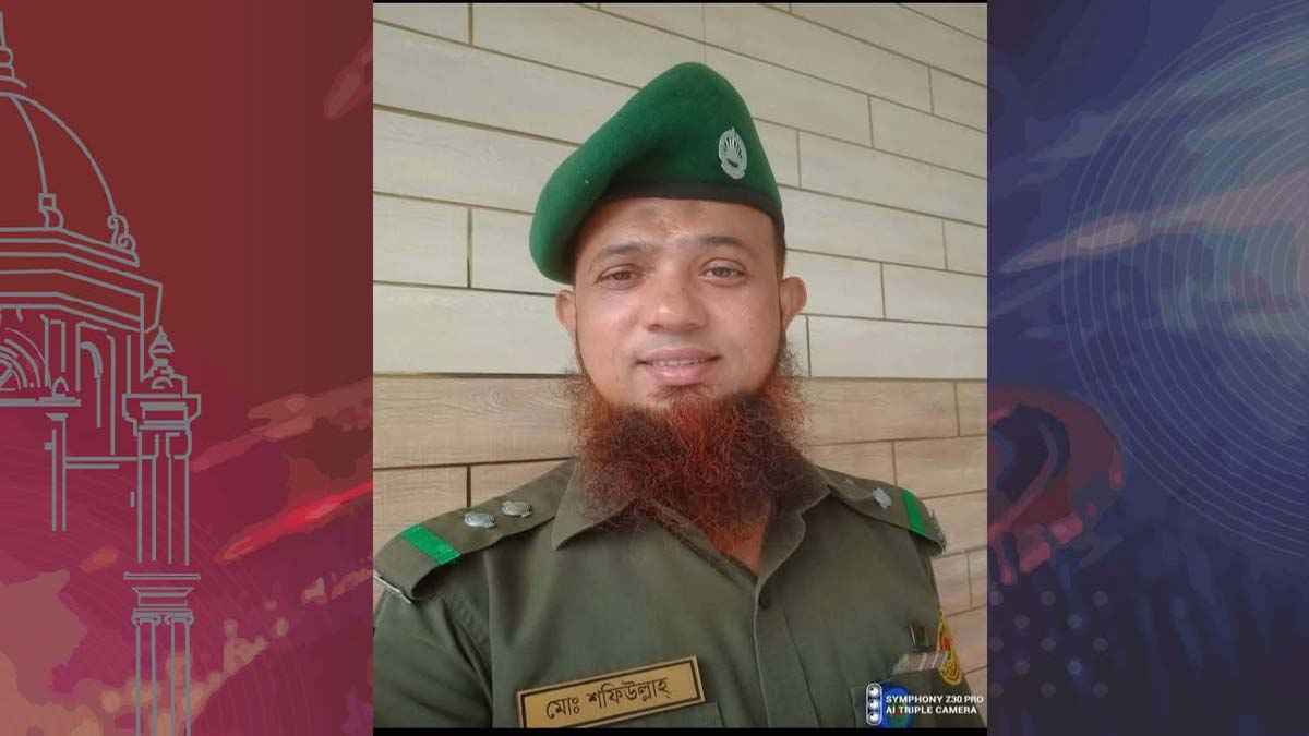 ট্রাক কেড়ে নিল আনসার কমান্ডারের প্রাণ