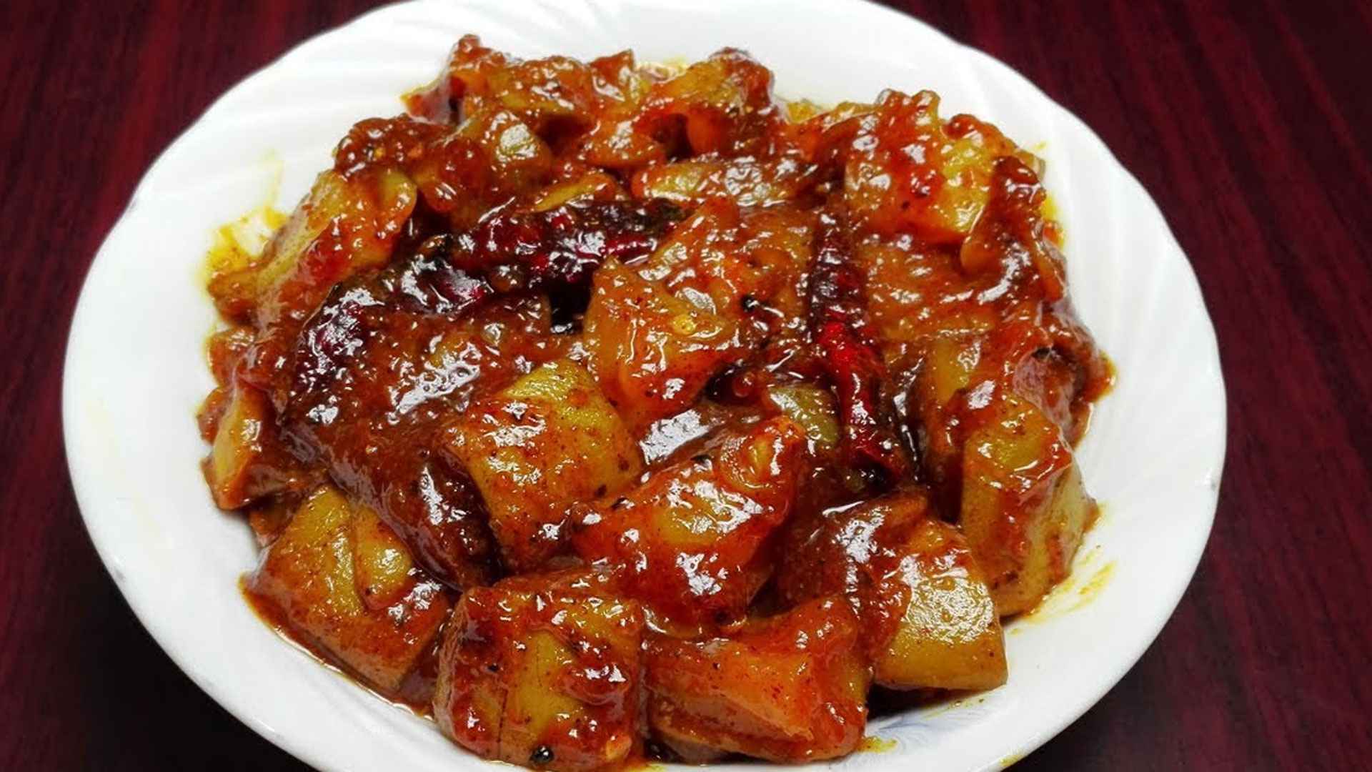 তেল ছাড়া কাঁচা আমের আচার রেসিপি