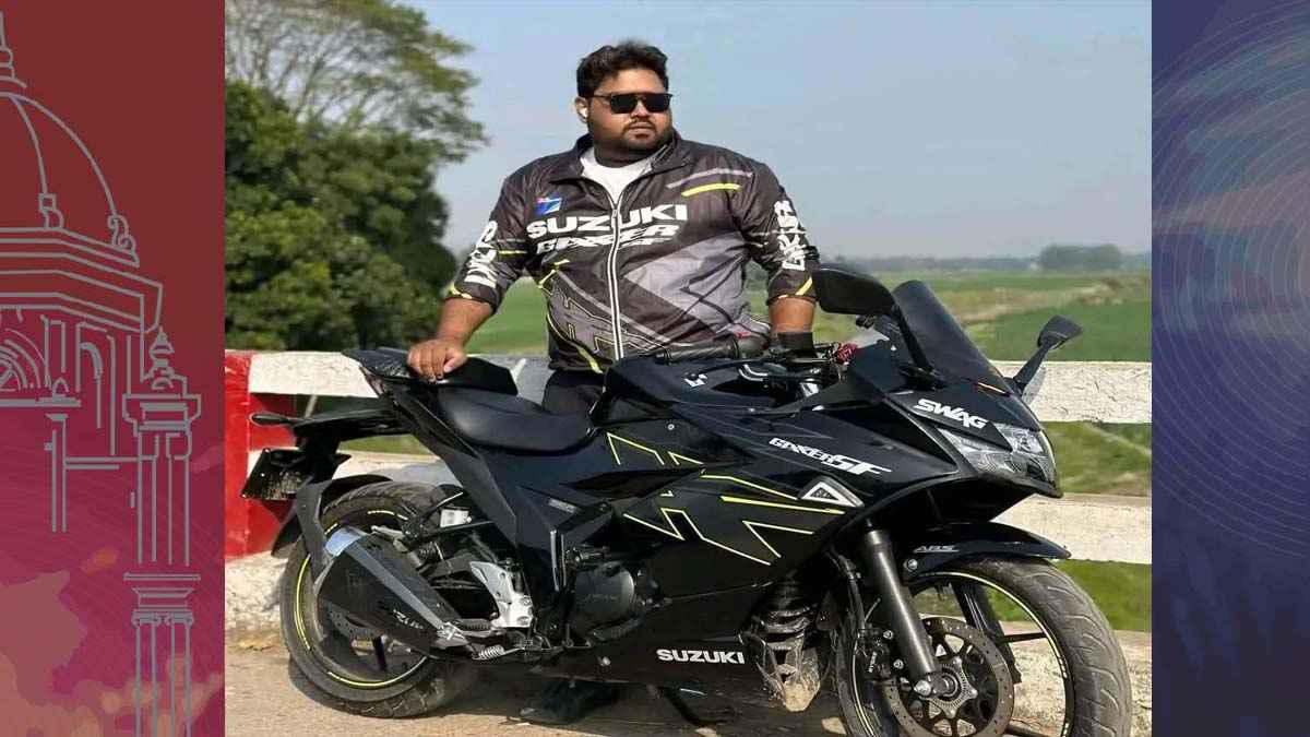 বাইকট্যুরে পঞ্চগড়ে বেড়াতে এসে ট্রাকের ধাক্কায় যুবক নিহত