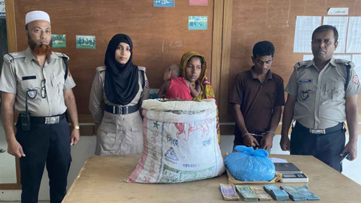 গোপালগঞ্জে ১১ কেজি গাঁজাসহ দুই মাদক কারবারি গ্রেফতার