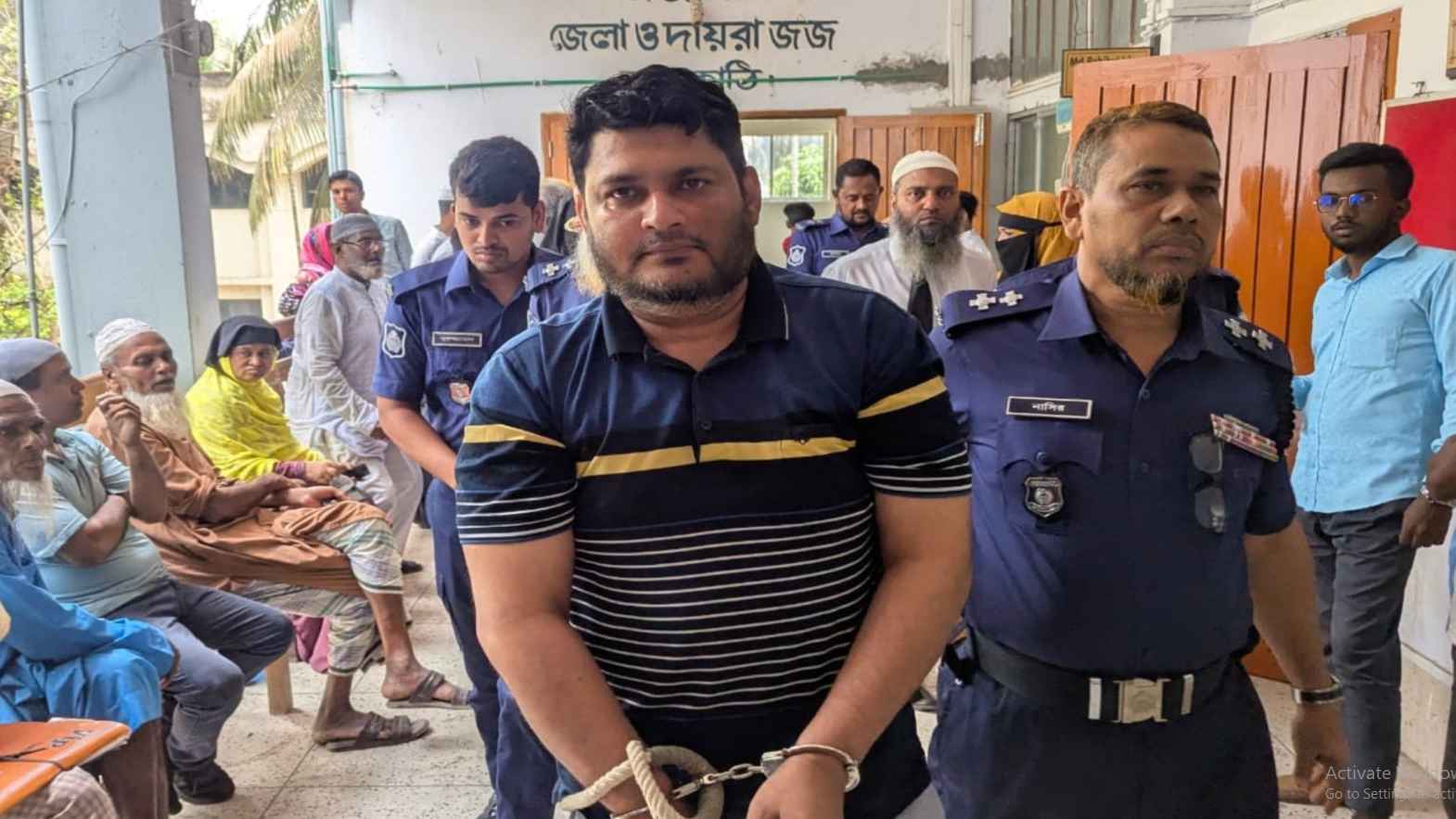 ঝালকাঠি জেলা ছাত্রলীগের সাবেক সভাপতি মিলন কারাগারে