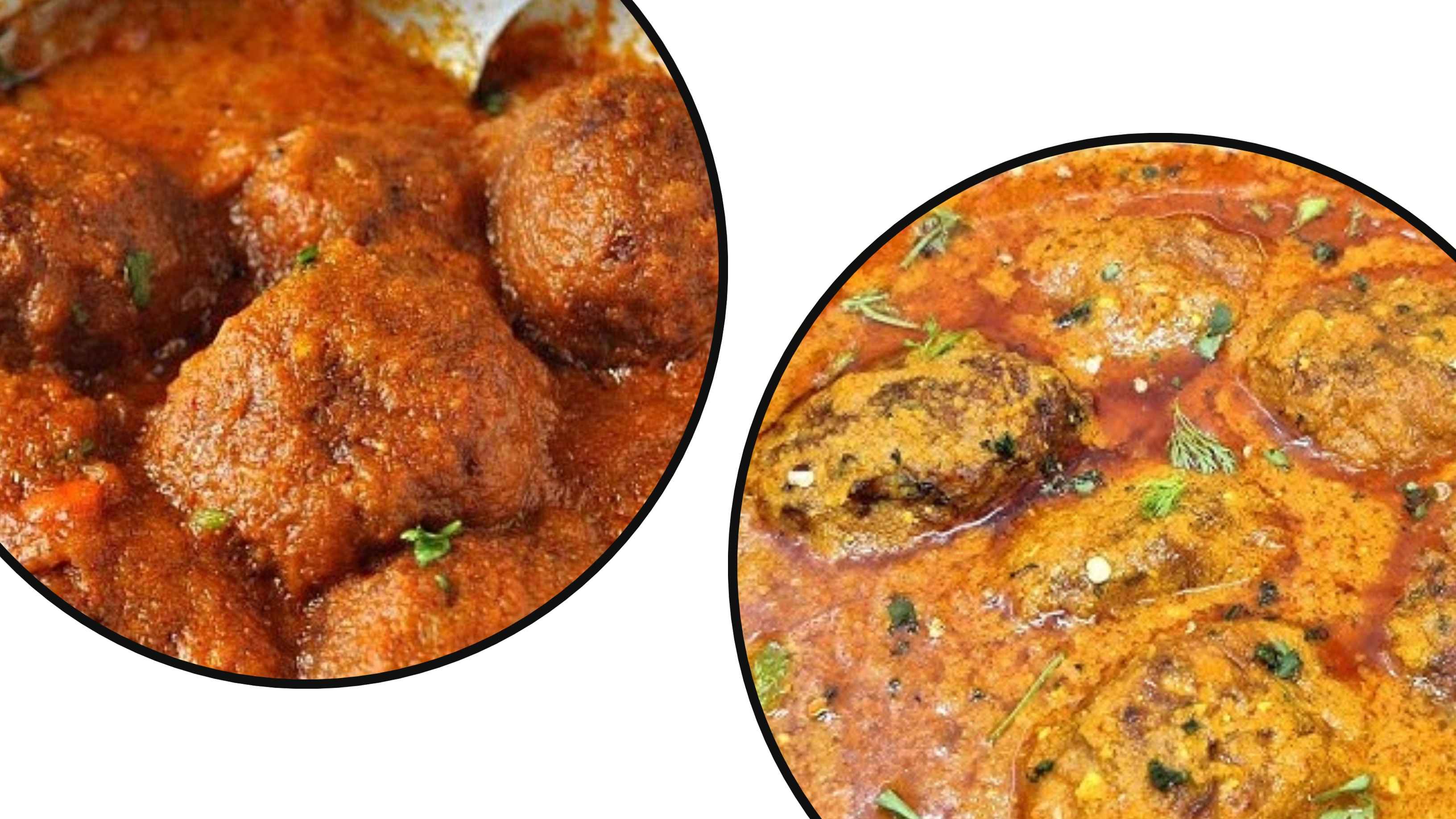 কাঁচা কাঁঠালের কোফতা কারি