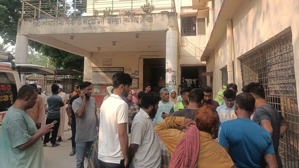 মেহেরপুরে মাছবাহী আলমসাধু উল্টে নিহত ১