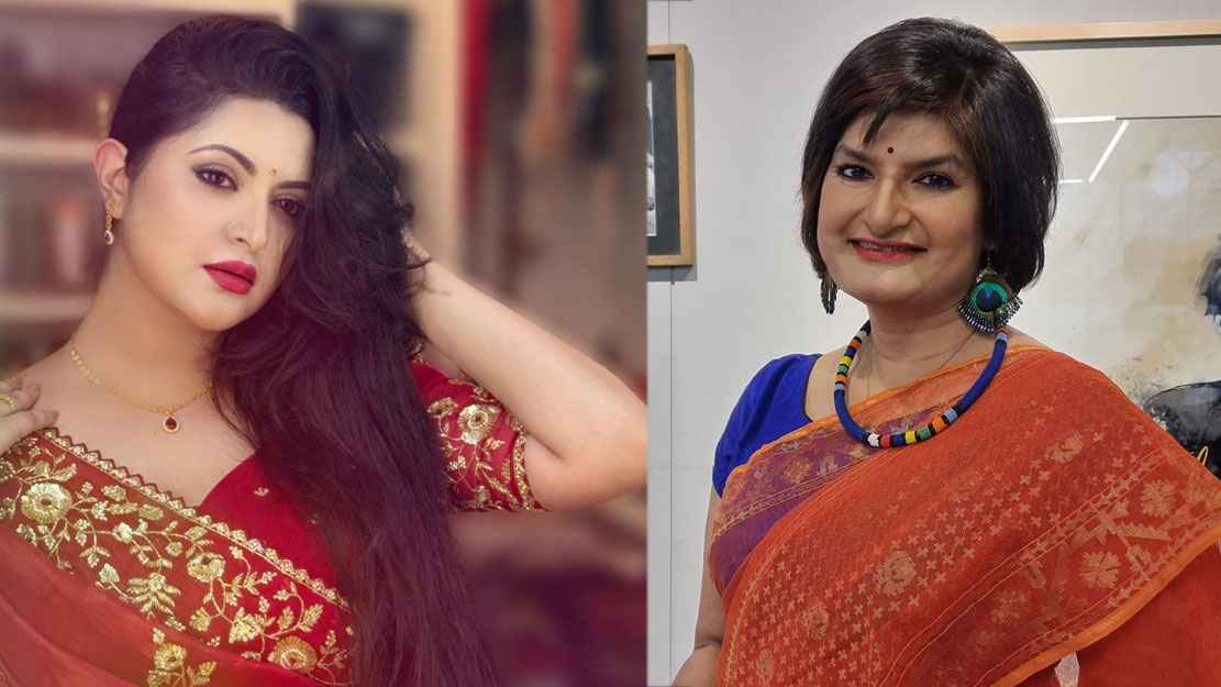 পরীমণির পাশে দাঁড়ালেন মুন্নী সাহা