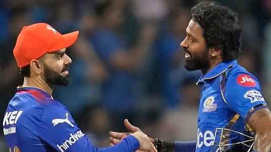 আইপিএলে আজ মাঠে নামছে মুম্বাই-বেঙ্গালুরু