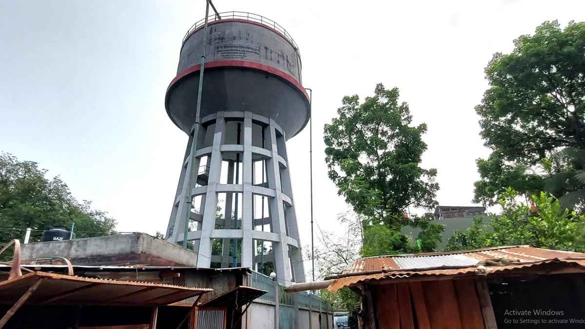 ৭ কোটি টাকার পানির ট্যাংক, চালু হয়নি ৪ বছরেও