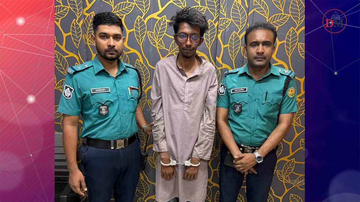 মগবাজার ফ্লাইওভারে ল্যাম্পপোস্টের তার চুরি, গ্রেফতার ১