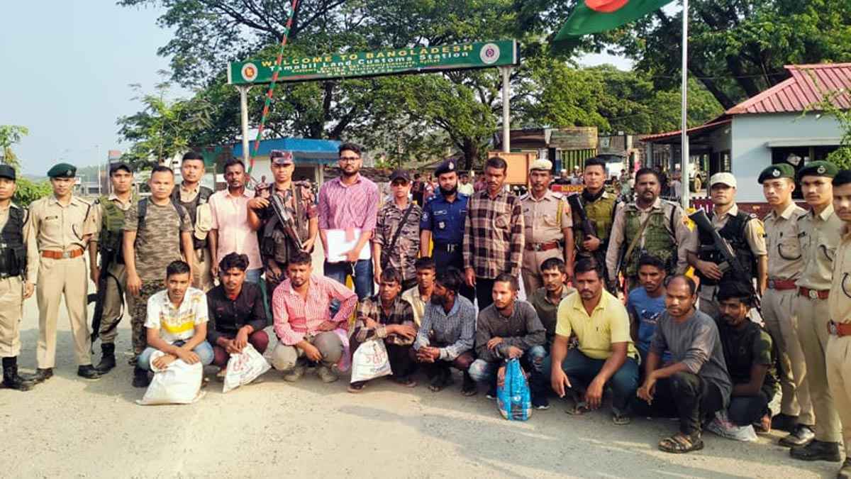 ভারতে কারাভোগের পর দেশে ফিরলেন ১৪ বাংলাদেশি