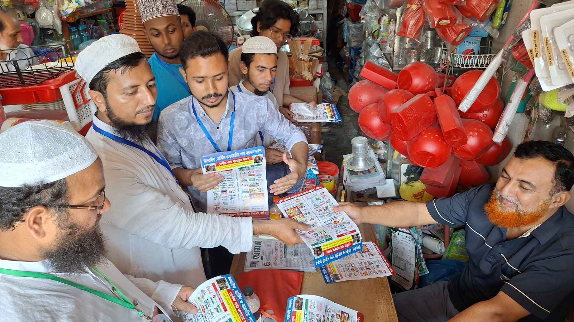 ফেনীতে ইসরায়েলি পণ্য বর্জন করতে সচেতনতামূলক প্রচারণা