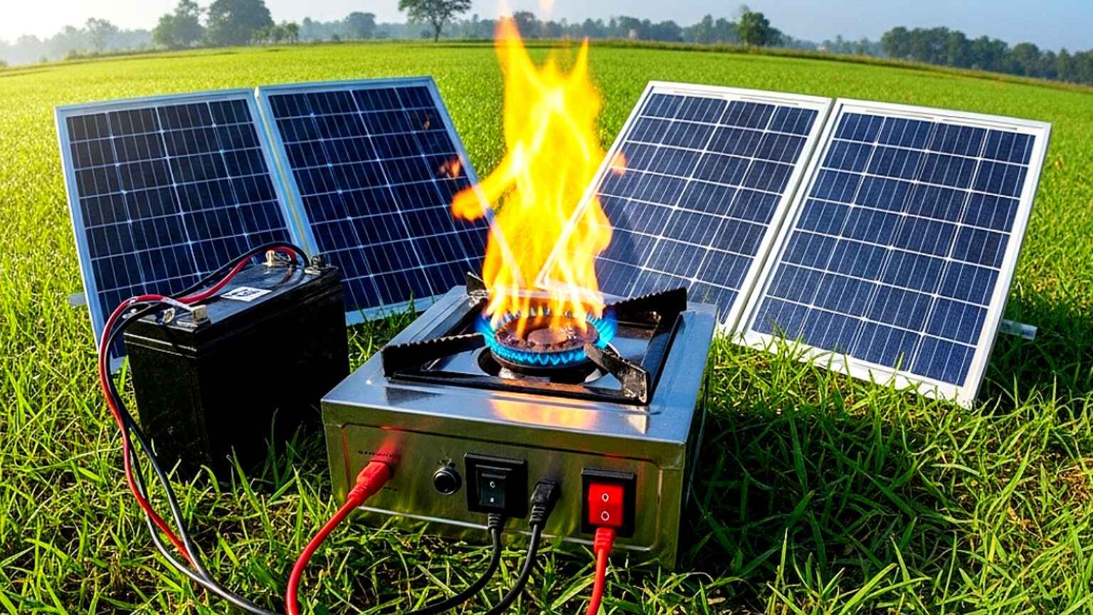 কিভাবে সোলার প্যানেল দিয়ে খাবার রান্না করবেন, সৌর শক্তি দিয়ে রান্নার ব্যবস্থা, সোলার প্যানেল দিয়ে