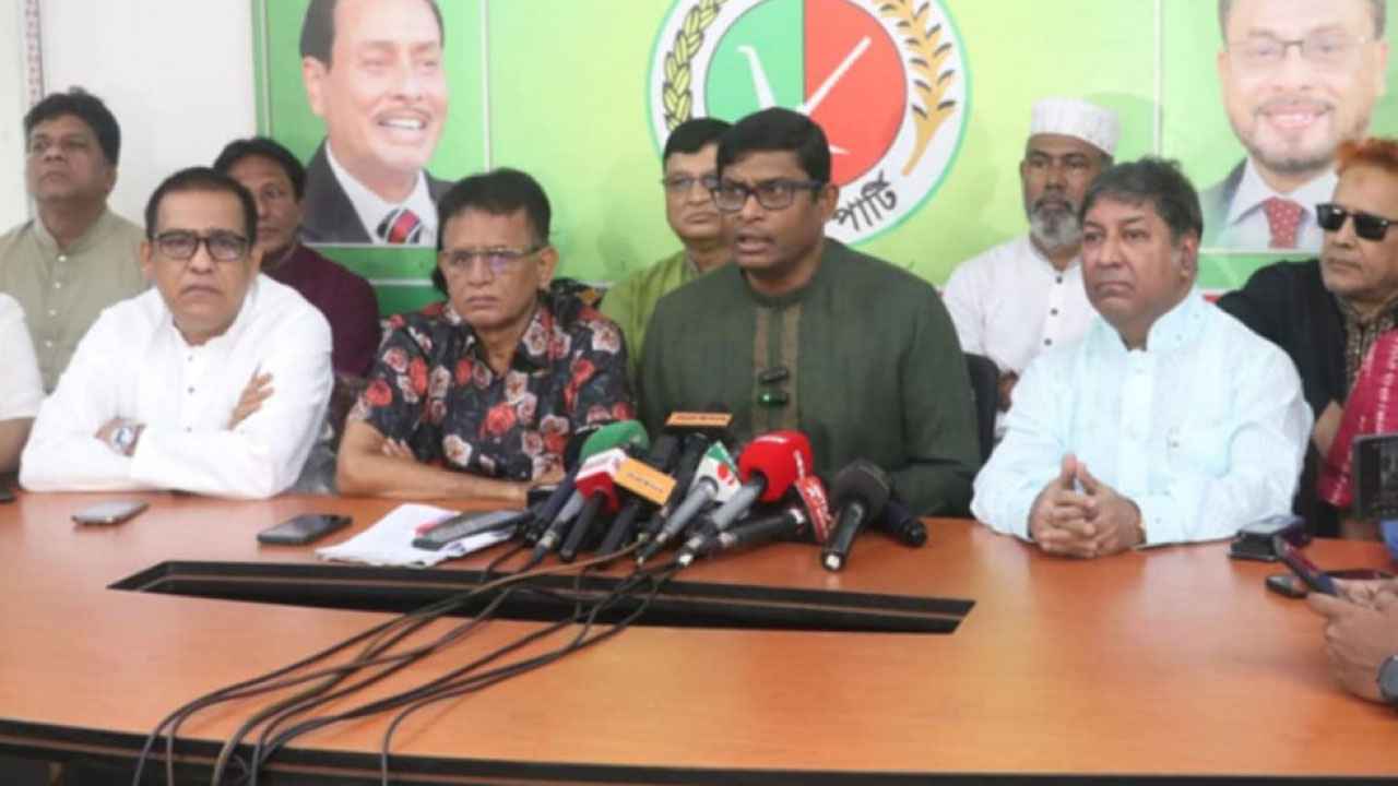 আনিসুলদের কাউন্সিল অবৈধ, কর্মীদের যেতে বারণ করলেন জাপা মহাসচিব