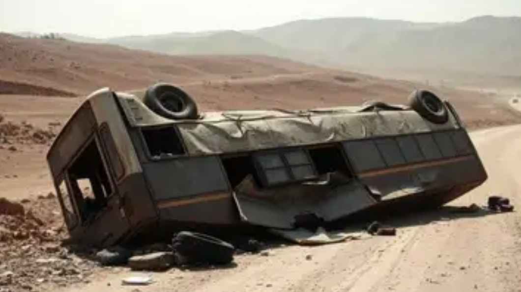 আফগানিস্তানে ফের বড় বাস দুর্ঘটনা, প্রাণ গেল ২৫ জনের