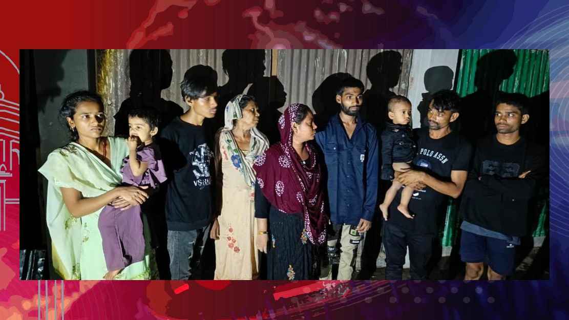 লালমনিরহাট সীমান্ত দিয়ে ৯ বাংলাদেশিকে ঠেলে দিল বিএসএফ