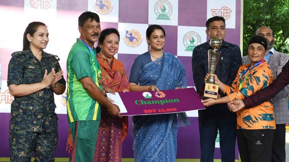 ‘খেলাধুলা নারীর ক্ষমতায়ন ও নেতৃত্ব বিকাশের অন্যতম হাতিয়ার’