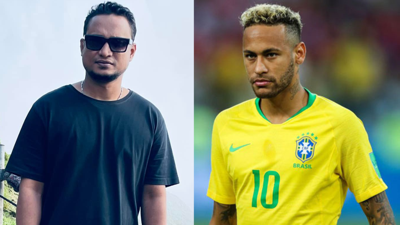 নেইমারের বাড়িতে অ্যাশেজের গান