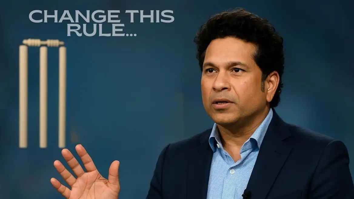 সুযোগ পেলে ক্রিকেটের যে নিয়ম বদলাতে চান শচীন টেন্ডুলকার
