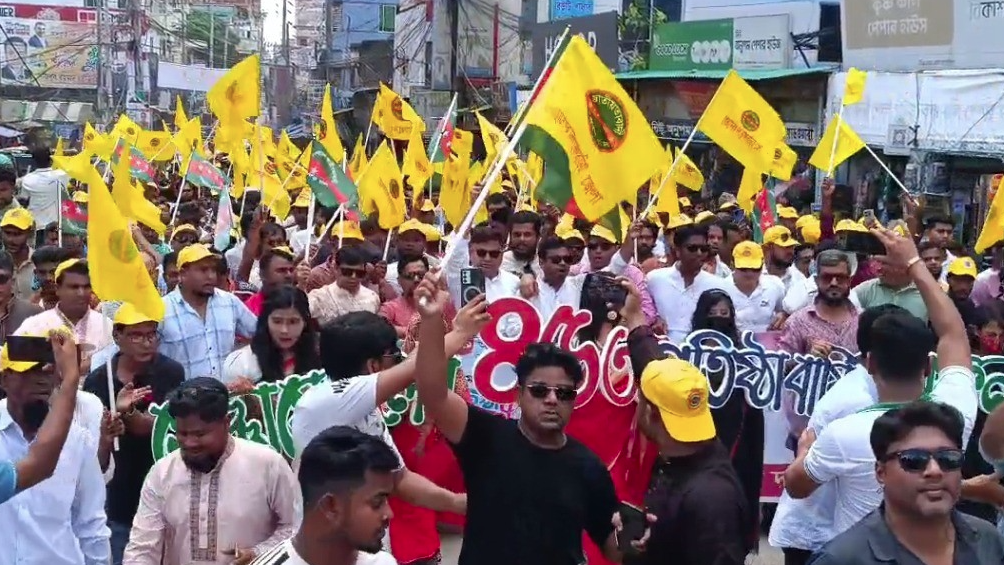 ব্রাহ্মণবাড়িয়ায় স্বেচ্ছাসেবক দলের প্রতিষ্ঠাবার্ষিকী পালিত