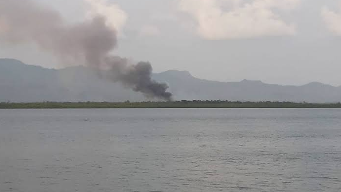 মিয়ানমারে ফের গোলাগুলির শব্দ, রোহিঙ্গা অনুপ্রবেশের শঙ্কা