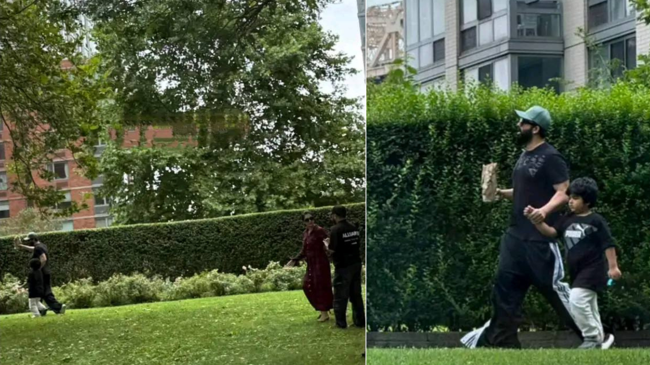 আমেরিকায় ছেলের হাত ধরে ঘুরে বেড়াচ্ছেন শাকিব-বুবলী