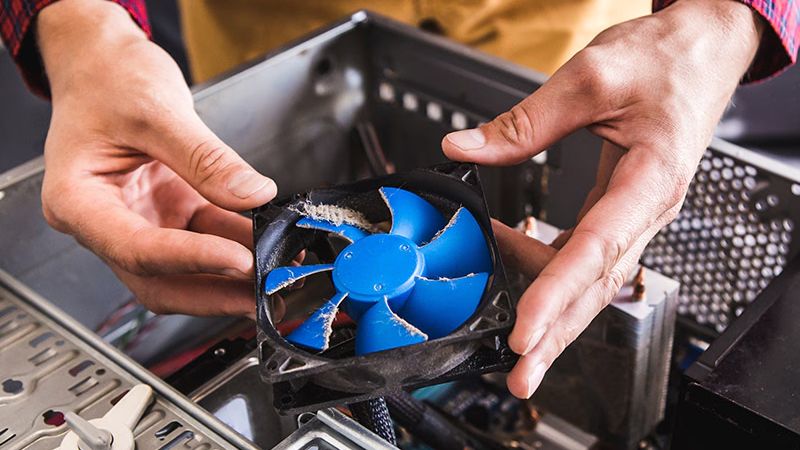 ল্যাপটপ/ডেস্কটপের ফ্যান পরিষ্কার করার সহজ ধাপ