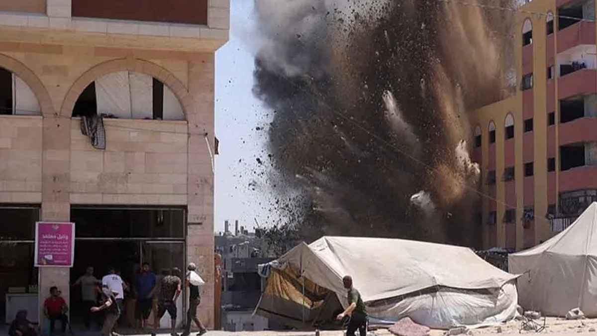 গাজা সিটি দখলে হামলা ইসরায়েলের হামলা শুরু