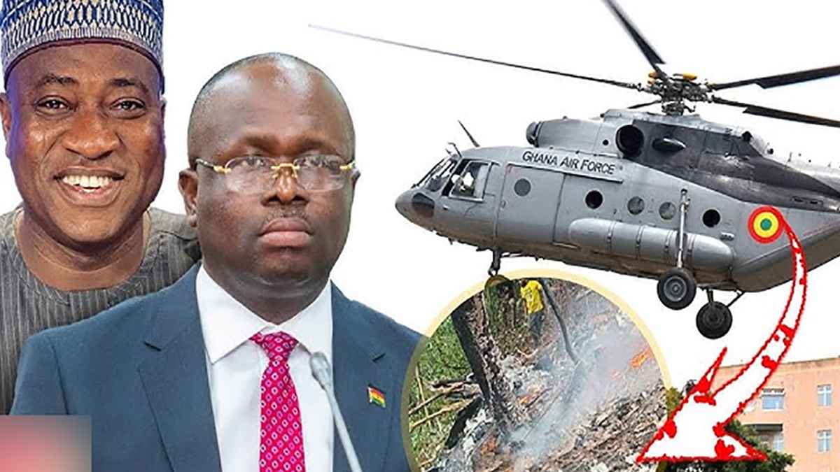 হেলিকপ্টার বিধ্বস্ত হয়ে ঘানার দুই মন্ত্রীসহ নিহত ৮