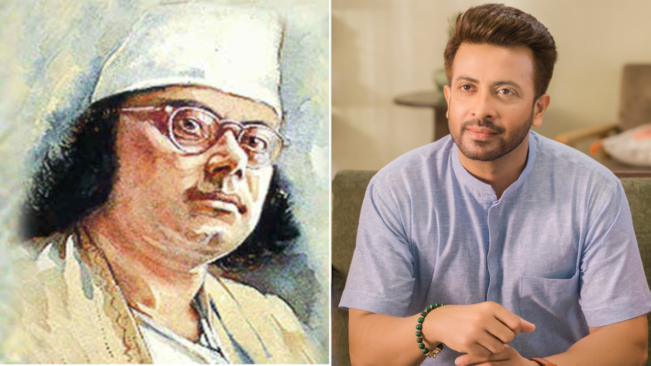 কাজী নজরুল ইসলামের প্রতি শ্রদ্ধা জানালেন শাকিব