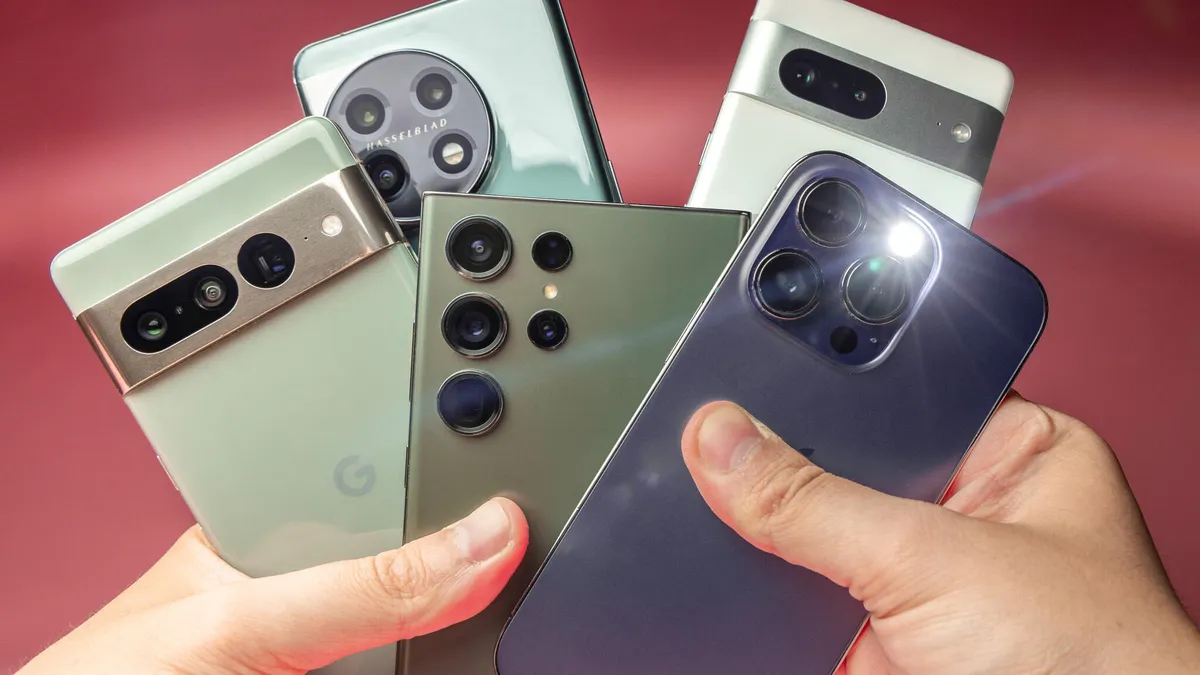 smartphone camera lense