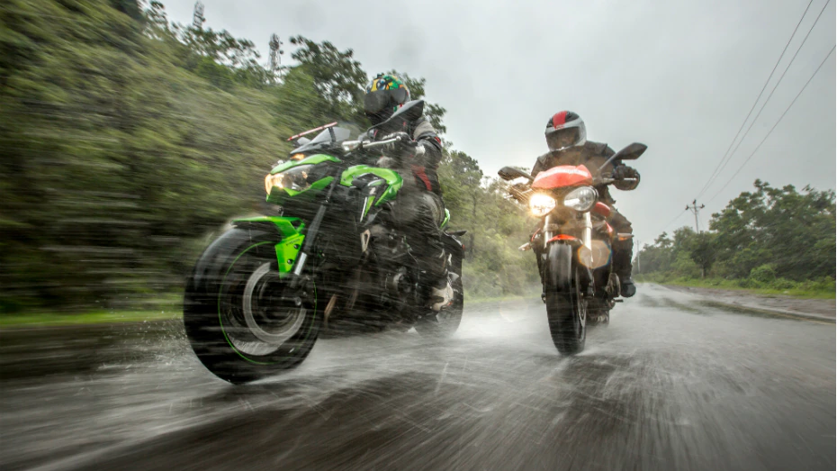 bike tour during rainyseason