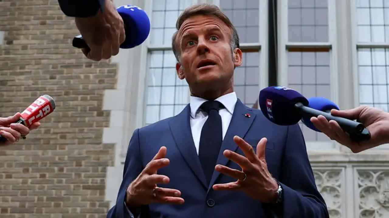 ইউক্রেনে ইউরোপীয় সেনা পাঠানোর আহ্বান ম্যাক্রোঁর