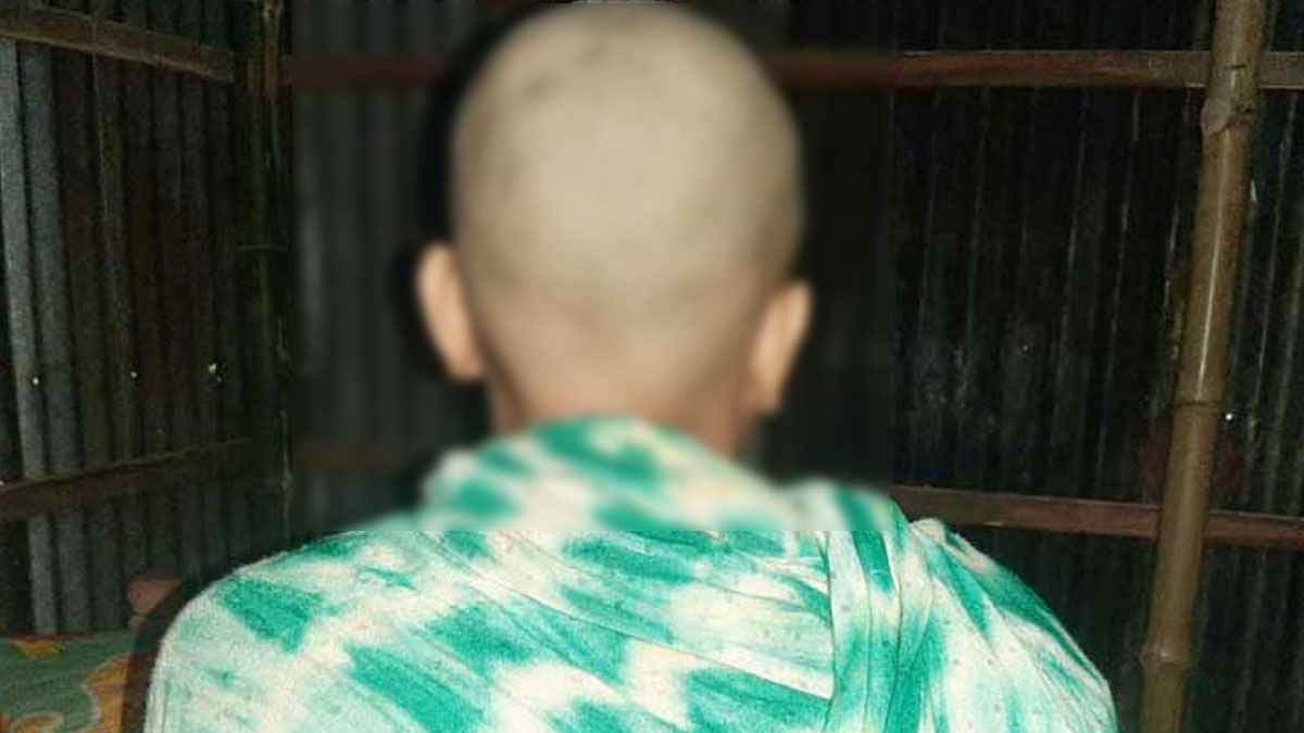 খুঁটিতে বেঁধে এক দম্পতিকে মাথা ন্যাড়া করার অভিযোগ