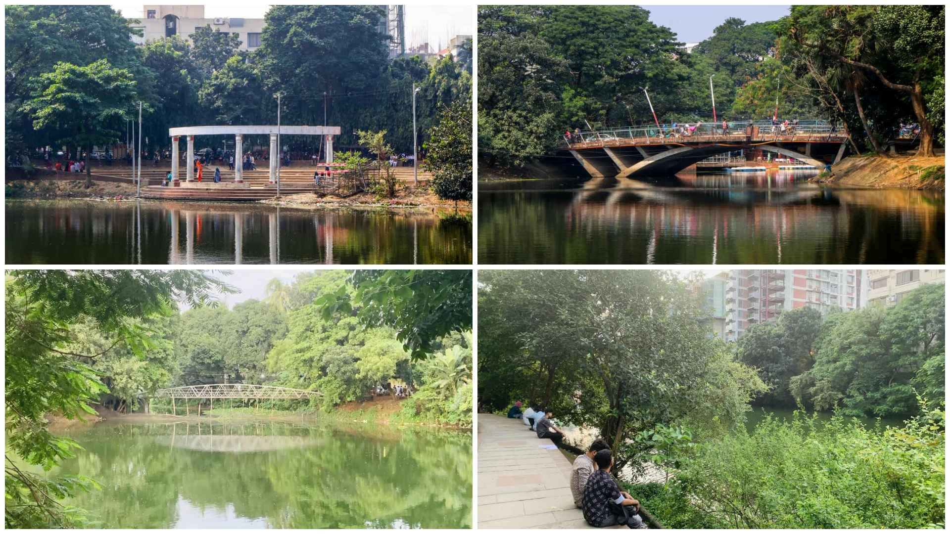 ধানমন্ডি লেক: নগরের কোলাহলে একটু প্রশান্তি