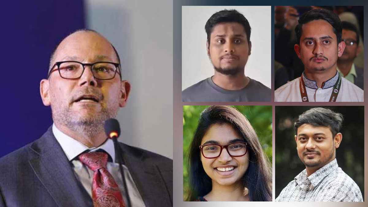 কক্সবাজারে এনসিপির চার নেতার সঙ্গে পিটার হাসের কি চলছে