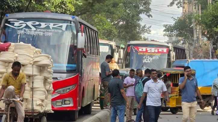 চাপের মুখে কমলো ঢাকা-নারায়ণগঞ্জে রুটের বাস ভাড়া