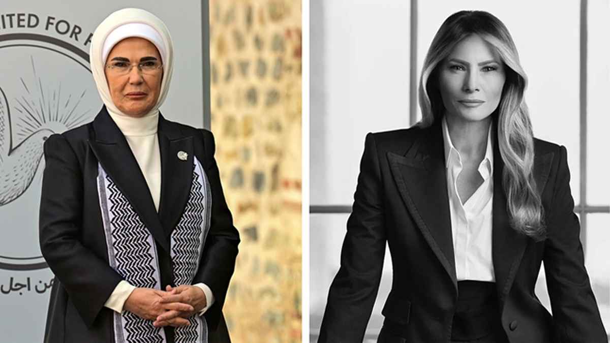 গাজার মানবিক সংকট তুলে ধরে মেলানিয়া ট্রাম্পকে এমিনি এরদোগানের চিঠি