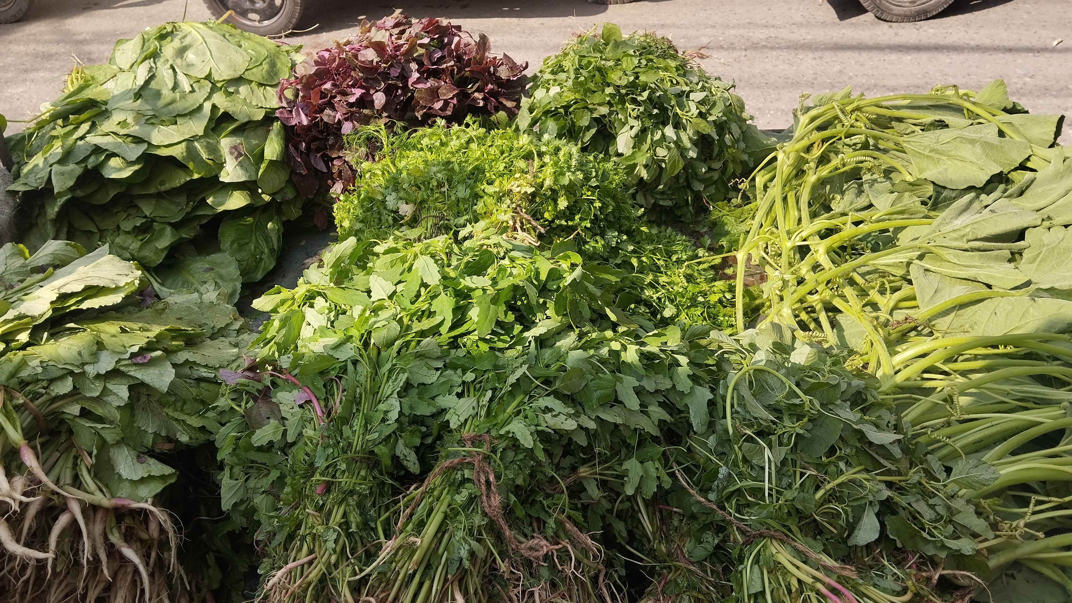 রাজধানীতে শীতের বাজারে শাকের রাজত্ব, দামে কিছুটা স্বস্তি