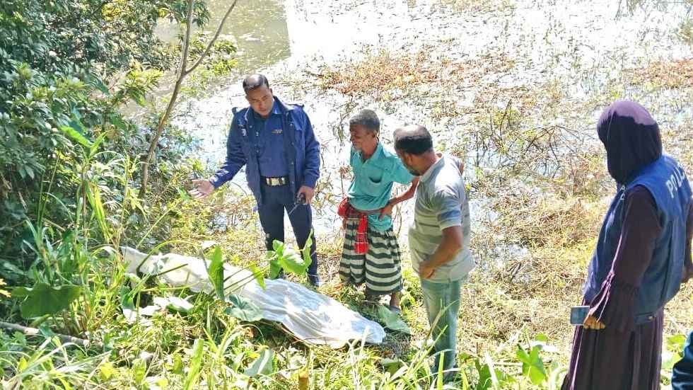 ফরিদপুরে ডোবা থেকে হাত বাঁধা অবস্থায় যুবতীর মরদেহ উদ্ধার