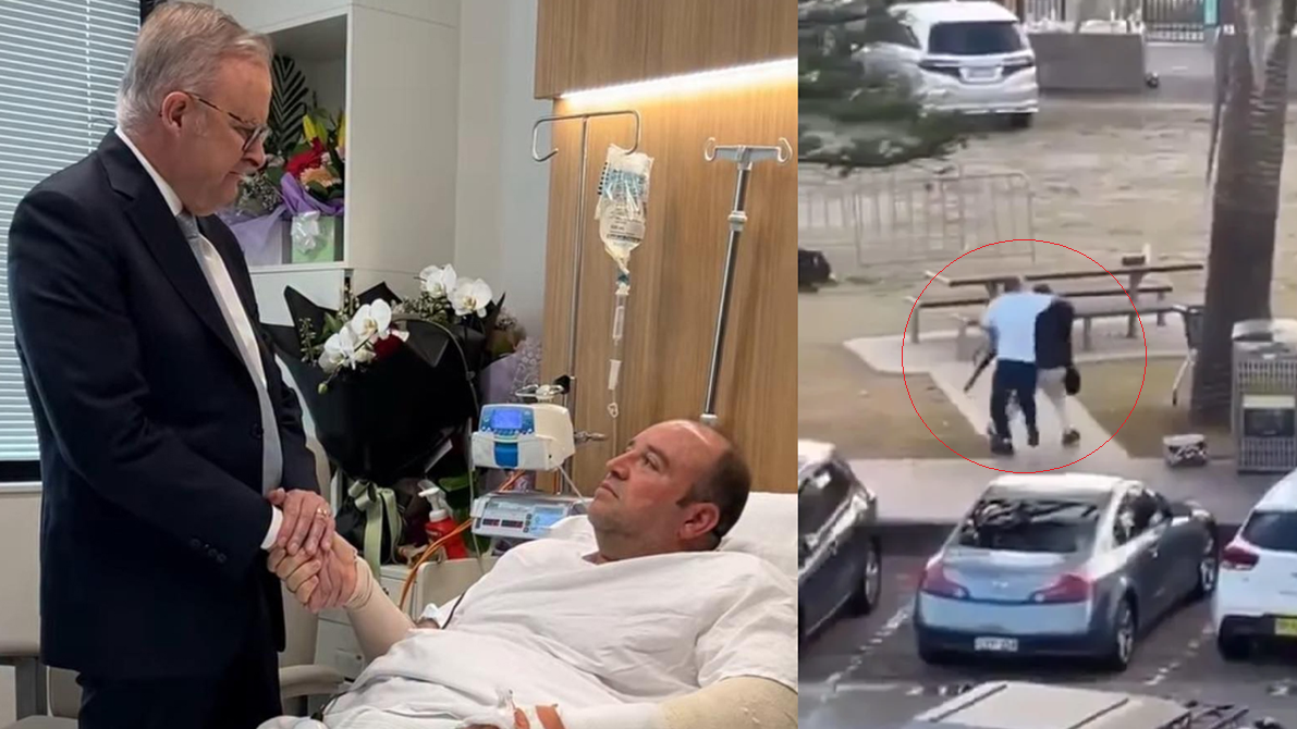 অস্ত্র কেড়ে নেওয়া সেই আহমেদের সঙ্গে করলেন অস্ট্রেলিয়ার প্রধামন্ত্রী