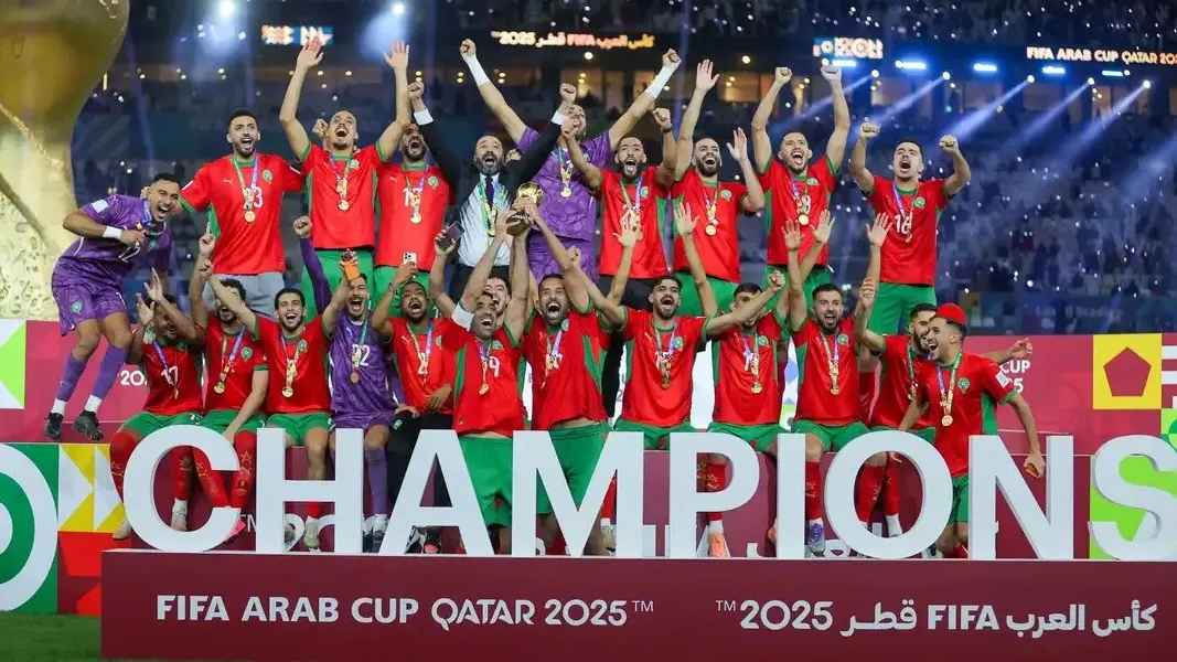 জর্ডানকে উড়িয়ে আরব কাপের শিরোপা জিতল মরক্কো