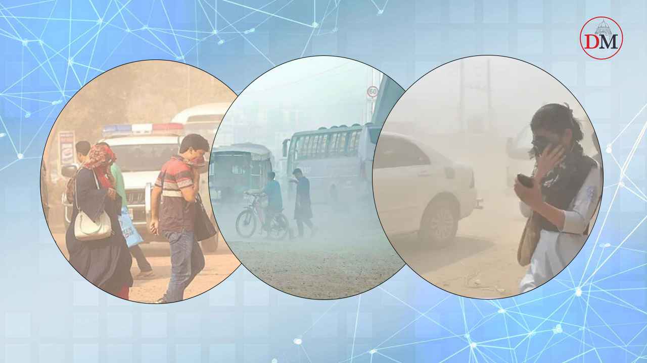 ধুলোয় কাহিল রাজধানীবাসী!