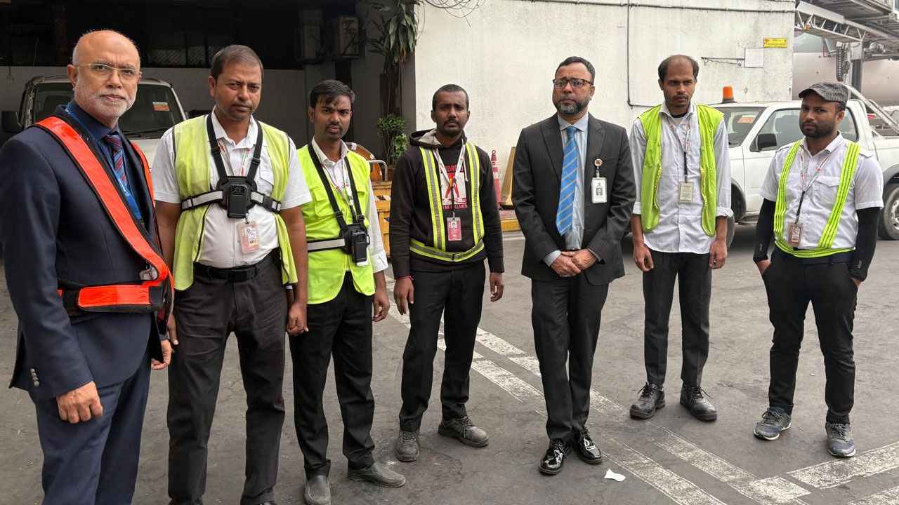 শাহজালালে ‘বডি-ওয়ার্ন ক্যামেরা’র সম্প্রসারণ কার্যক্রম উদ্বোধন