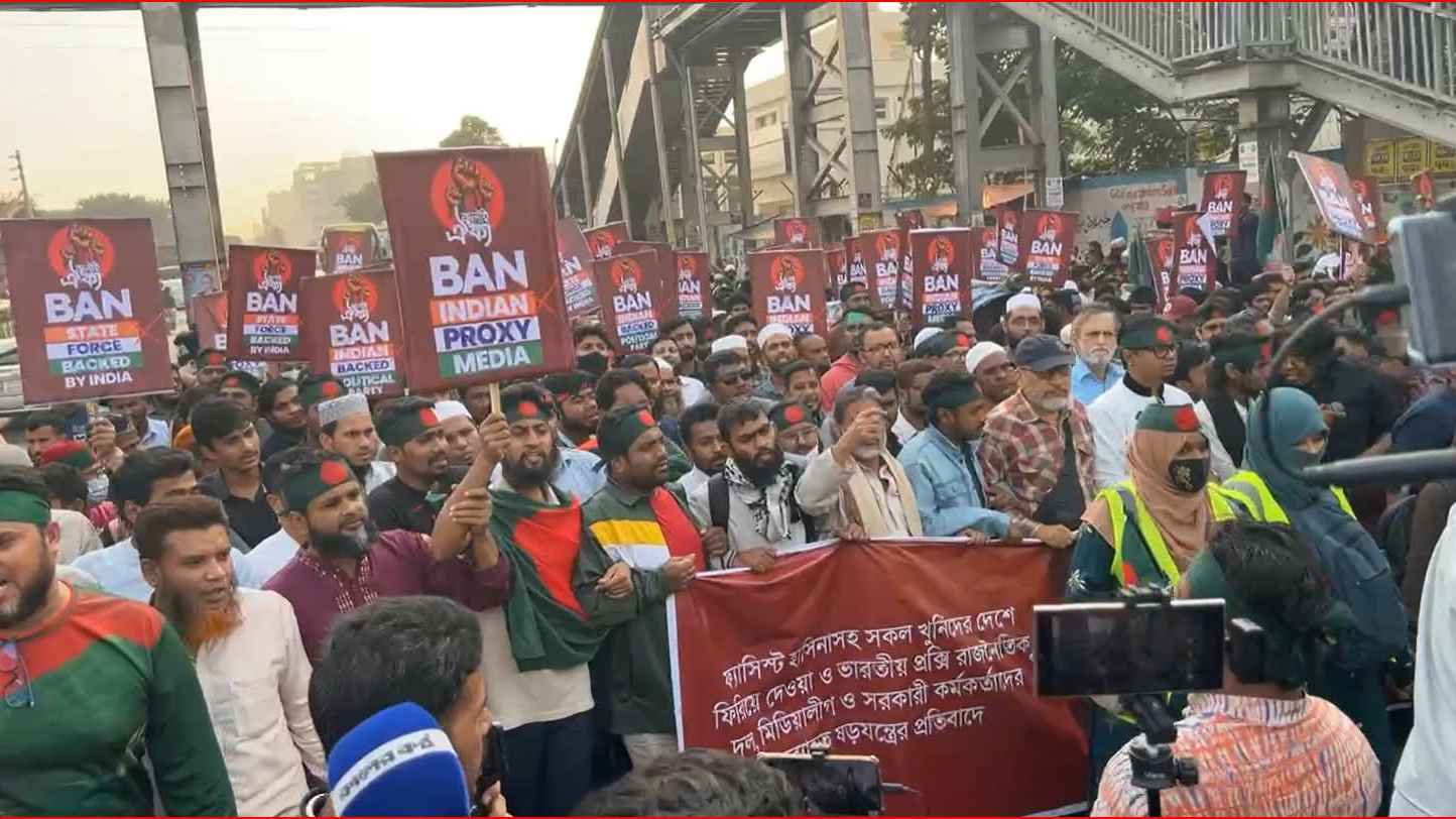 March to India Embassy