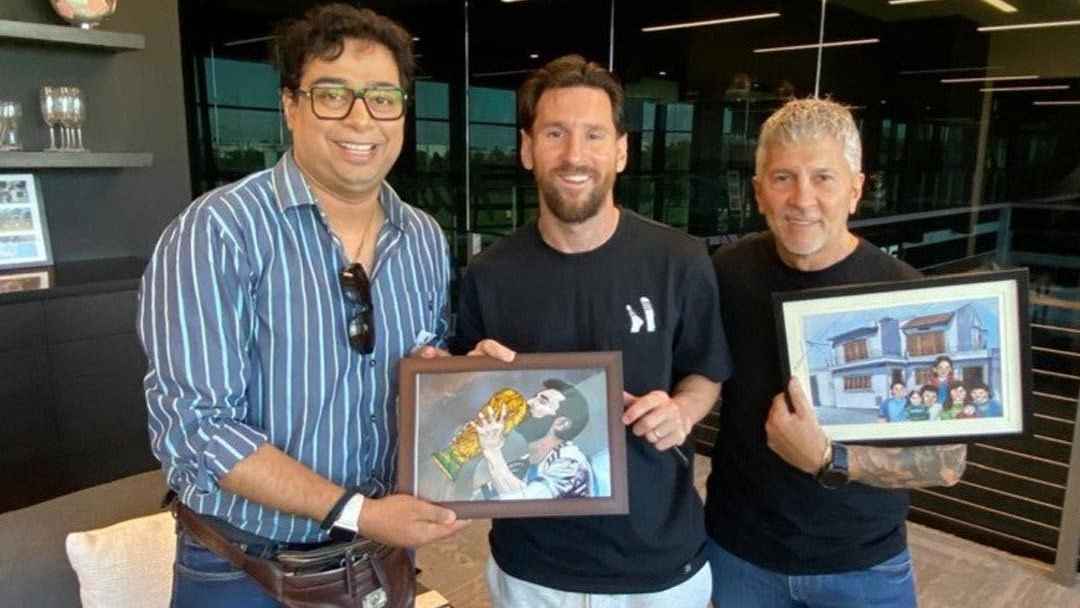 মেসিকে কলকাতায় আনা শতদ্রু দত্ত গ্রেফতার