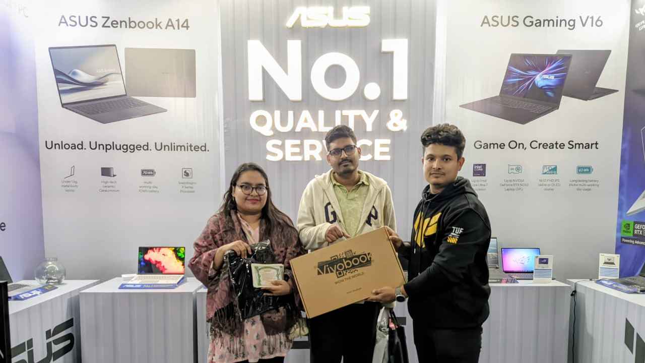 সিটি আইটি মেগা ফেয়ার আসুসের ল্যাপটপে ২০ হাজার টাকা পর্যন্ত ছাড়!